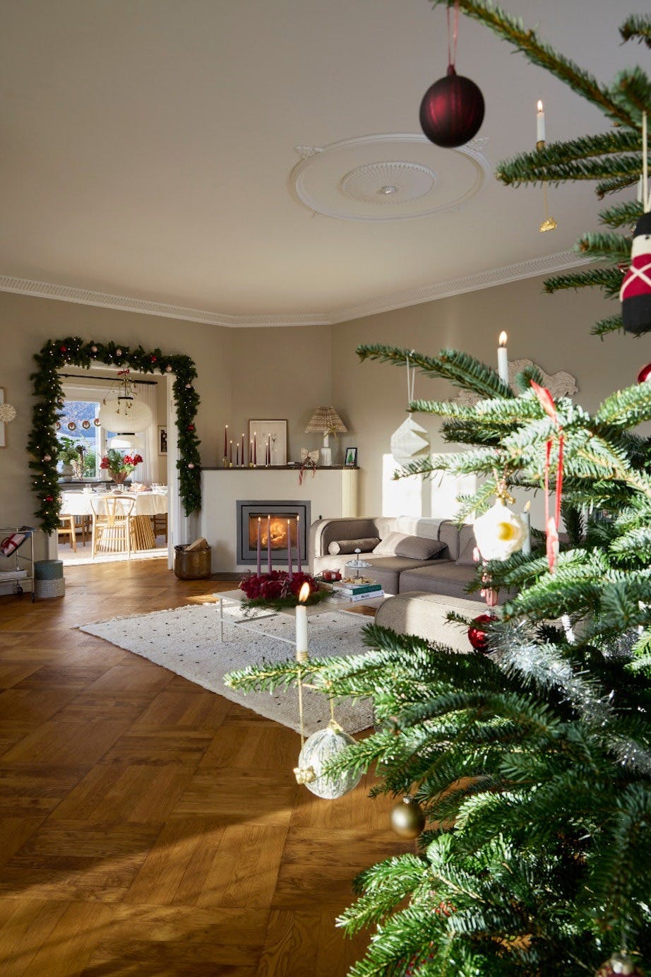 Julehjem grankvister